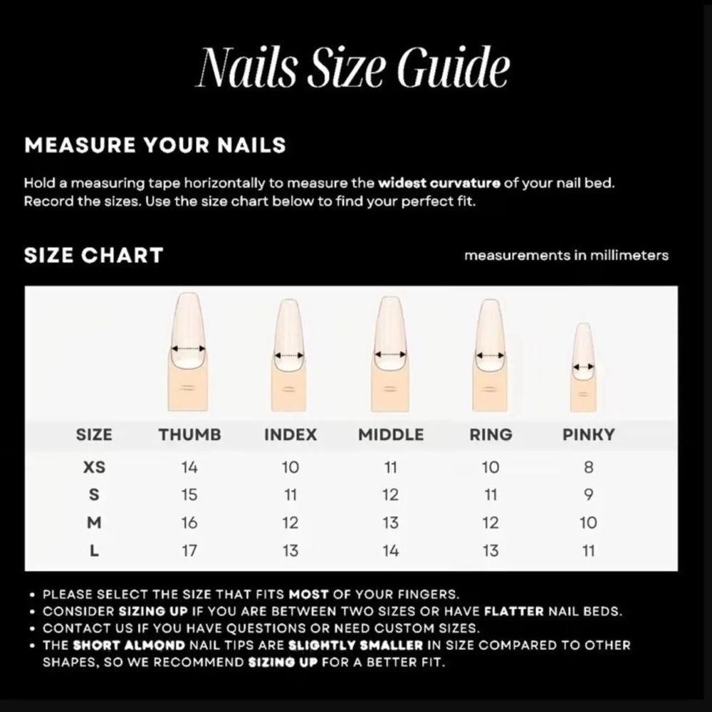 Custom Handmade Reusable Designer Press On Nails - Picture 5 of 5